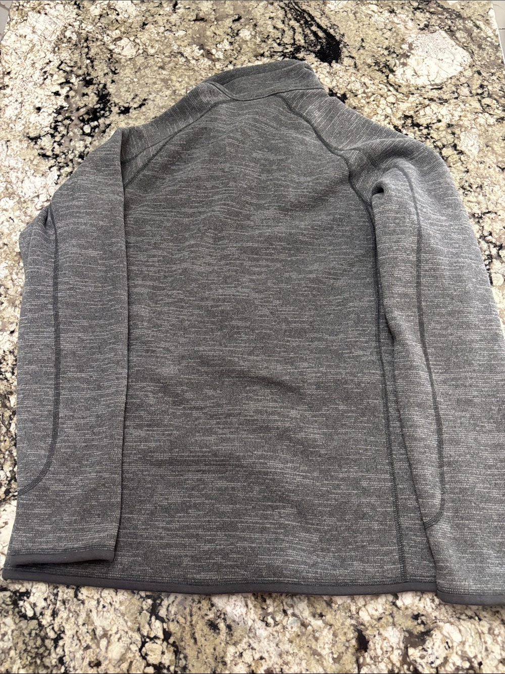 Patagonia Men's Heather Gray Full-Zip Jacket Size Large Style 51884 - Picture 3 of 6